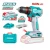 TOTAL TALADRO COMPACTO 20V 50NM  TDLI205062 MOTOR SIN ESCOBILLAS  World Shop