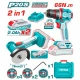 TOTAL COMBO AMOLADORA + TALADRO 20V  TCKLI20766 World Shop