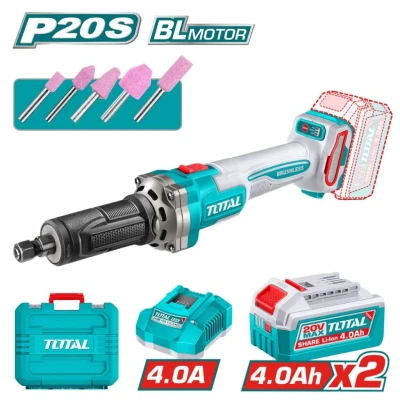 TOTAL RECTIFICADOR INALÁMBRICO 20V  TDGLI20012 World Shop