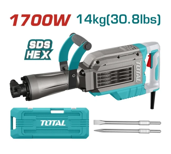 TOTAL MARTILLO DEMOLEDOR 1700W SDS TH217088 World Shop