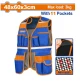 WADFOW  CHALECO PARA HERRAMIENTAS 11 BOLSILLOS   WTG6105 World Shop