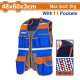 WADFOW  CHALECO PARA HERRAMIENTAS 11 BOLSILLOS   WTG6105 World Shop