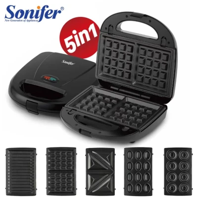 SONIFER SANDWICHERA 5 EN 1  800W SF-6151 World Shop