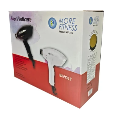 MORE FITNESS LIJADORA DE PIE ELECTRICA 65W MF-312 BLANCO BIVOLT World Shop