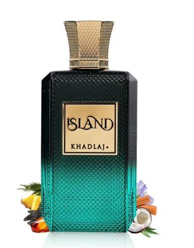 PERFUME KHADLAJ ISLAND EXDP UNISEX 100ML World Shop