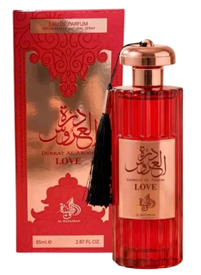 PERFUME AL WATANIAH DURRAT AL AROOS LOVE FEMENINO 85ML World Shop