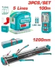 TOTAL  COMBO 3PCS DETECTOR + LASER + CORTADOR DE AZULEJOS  TOS250911 World Shop