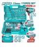 TOTAL  JUEGO DE HERRAMIENTAS 172PCS   THKTHP41728 World Shop
