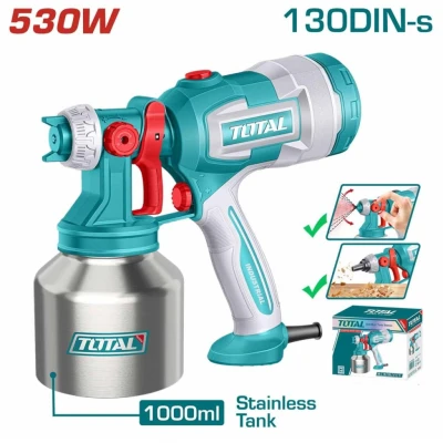 TOTAL  PISTOLA DE  PINTURA  530W  TT45061 World Shop