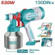 TOTAL  PISTOLA DE  PINTURA  530W  TT45061 World Shop