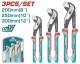 TOTAL JUEGO DE ALICATES 3PCS  THT2PK231   World Shop