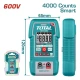 TOTAL MULTÍMETRO  DIGITAL 600V 4000 NCV  TMT516003 World Shop