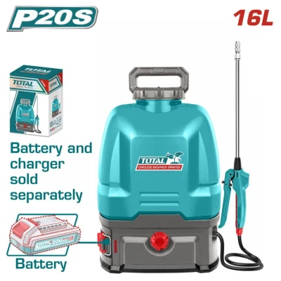TOTAL PULVERIZADOR A BATERÍA 20V 16L TSPLI2016 World Shop