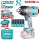 TOTAL LLAVE DE IMPACTO 1050N 5AH UTIWLI20105  World Shop