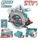 TOTAL  SIERRA CIRCULAR 20V MOTOR SIN ESCOBILLAS  TSLI16523 World Shop