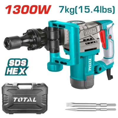 TOTAL MARTILLO DEMOLEDOR  TH2130016 1300W SDS 7K World Shop