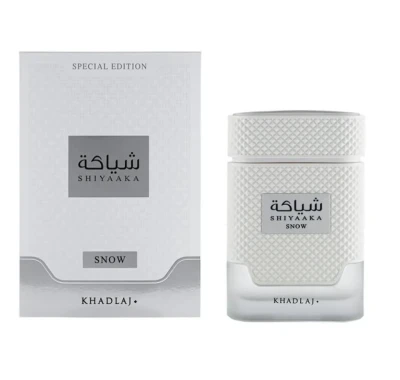 PERFUME KHADLAJ SHIYAAKA SNOW EDP UNISEX 100ML World Shop