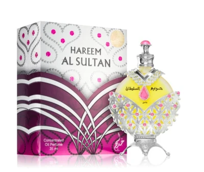 ACEITE CORPORAL KHADLAJ HAREEM AL SULTAN SILVER UNISEX  35ML World Shop