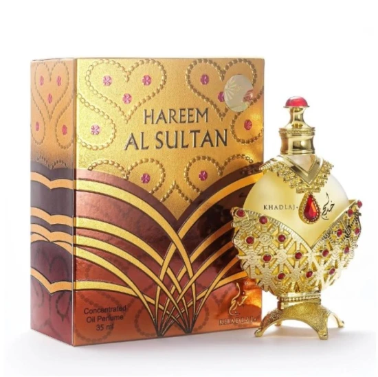 ACEITE CORPORAL KHADLAJ HAREEM AL SULTAN GOLD UNISEX 35ML World Shop
