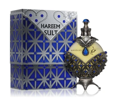 ACEITE CORPORAL KHADLAJ HAREEM AL SULTAN BLUE UNISEX 35ML World Shop