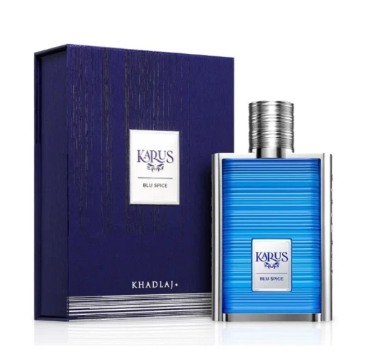 PERFUME KHADLAJ KARUS BLU SPICE EDP MASCULINO 100ML World Shop