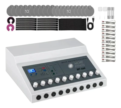 MORE FITNESS  MASAJEADOR  10 EN 1 MF-444  ELECTROESTIMULADORES  World Shop