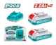 TOTAL KIT DE BATERIAS 20V 2.0AH 3PCS TFBCPK2212  World Shop