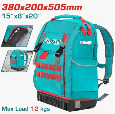 TOTAL MOCHILA PARA HERRAMIENTAS 12KG   THBP04025 World Shop
