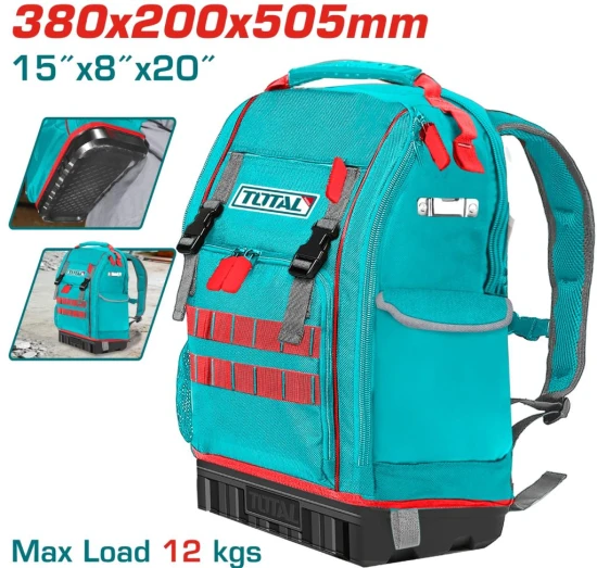 TOTAL MOCHILA PARA HERRAMIENTAS 12KG   THBP04025 World Shop
