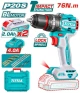 TOTAL TALADRO DE IMPACTO  20V 76NM  TIDLI207686   World Shop