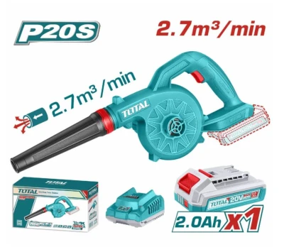 TOTAL SOPLADOR INALÁMBRICO 20V UTABLI20781  World Shop
