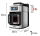 SONIFER CAFETERA ELÉCTRICA MULTIFUNCIONAL 1050W SF-3541 World Shop