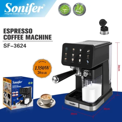 SONIFER CAFETERA ELÉCTRICA 1350W 220V SF-3624 World Shop