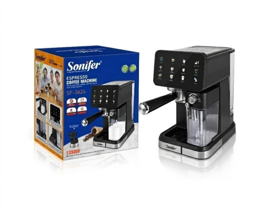 SONIFER CAFETERA ELÉCTRICA 1350W 220V SF-3624 World Shop