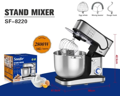 SONIFER BATIDORA ELÉCTRICA 2800W 16L SF-8220 World Shop