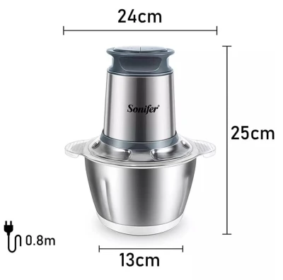 SONIFER PICADORA DE ALIMENTOS 300W 220V  SF-8058 World Shop