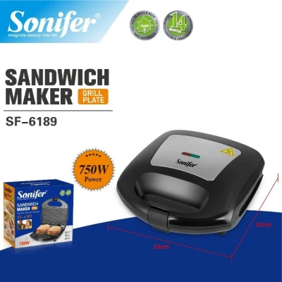 SONIFER SANDWICHERA 750W 220V SF-6189 World Shop