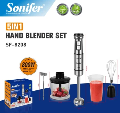 SONIFER MULTIPROCESADOR DE ALIMENTOS 800W SF-8208 World Shop