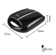 SONIFER MAQUINA PARA WAFFLE 1400W 220V  SF-6115 World Shop