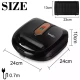 SONIFER SANDWICHERA 3 EN 1 750W  SF-6113 World Shop