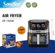 SONIFER FREIDORA DE AIRE ELÉCTRICA 2200W 220V SF-1034S World Shop