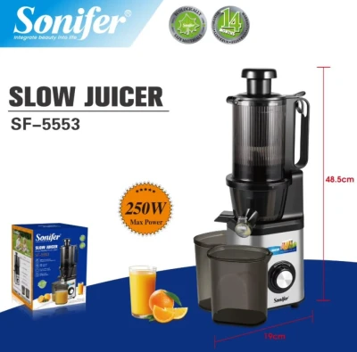 SONIFER EXPRIMIDOR LENTO BAJO RUIDO 250W SF-5553 World Shop