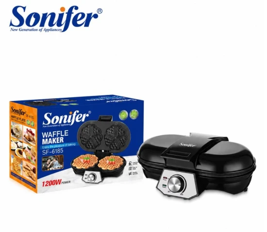 SONIFER MAQUINA PARA WAFFLE 1200W 220V SF-6185 World Shop