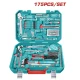 TOTAL JUEGO DE HERRAMIENTAS MANUALES  175PCS  THKTHP61757  World Shop