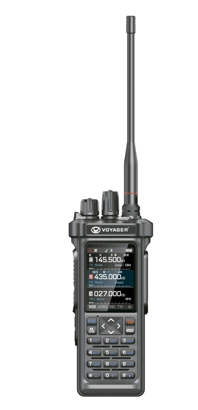VOYAGER  RADIO HT  MULTIBANDA  CON VISOR 10W  VR-17  GPS/APRS World Shop