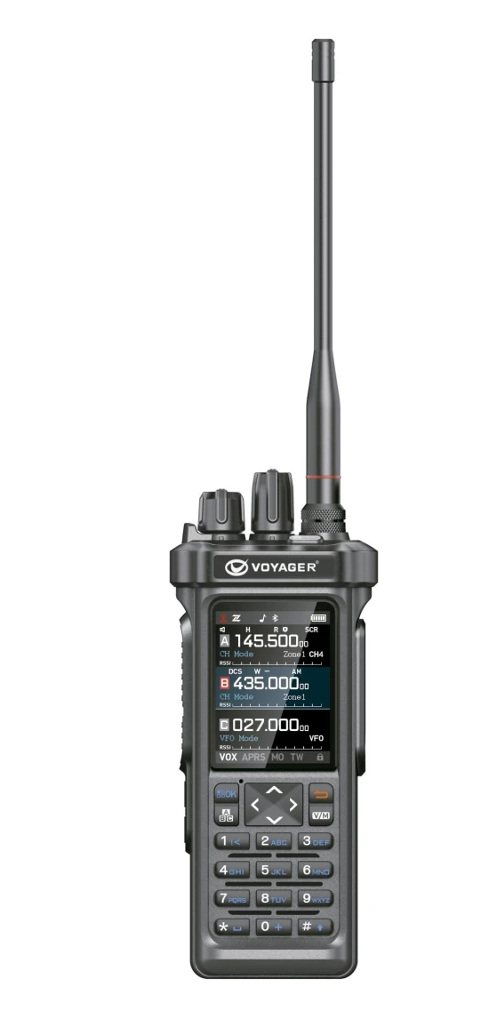 VOYAGER  RADIO HT  MULTIBANDA  CON VISOR 10W  VR-17  GPS/APRS World Shop