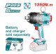 TOTAL LLAVE DE  IMPACTO 20V 135K TIWLI201355  World Shop