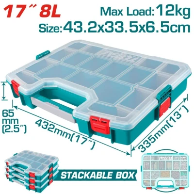 TOTAL CAJA DE HERRAMIENTAS DE PLÁSTICO 17  TPBX1711 World Shop