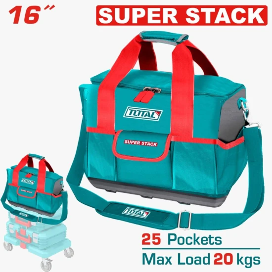 TOTAL BOLSA DE HERRAMIENTAS 16 20KG   THT16165 World Shop