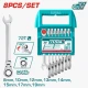 TOTAL  JUEGO DE LLAVES DE CARRACA FLEXIBLES   8PCS  THT103RK586  World Shop
